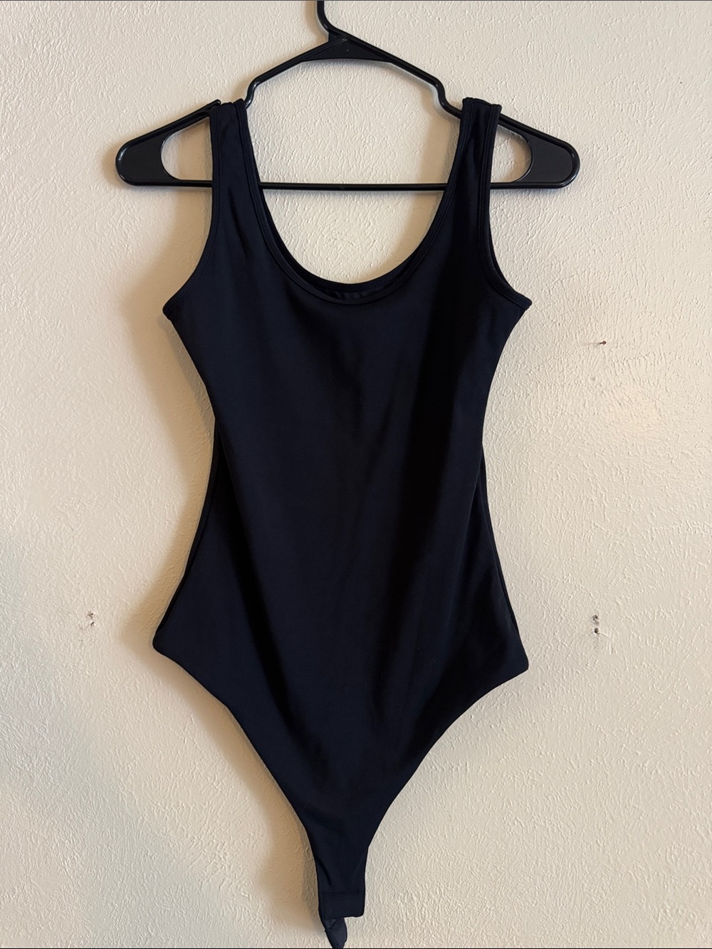 Klassy Network Black One-Piece Bodysuit thong
